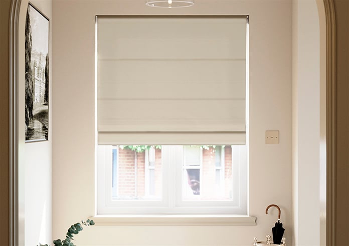 Astoria, Buttermilk - Twist&Fit Roman Blind - Image 3